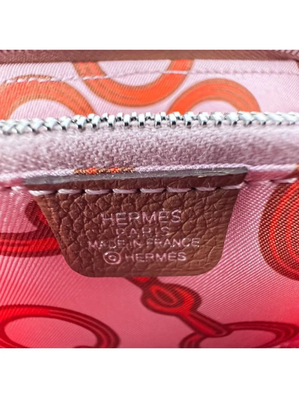 Hermes Azap Compact Silk'in Evercolor Wallet Gold